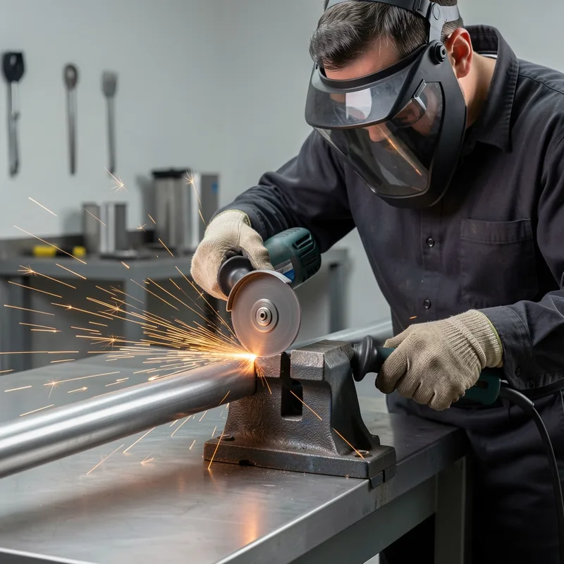 Découpe du métal à la disqueuse : techniques propres et sécurité