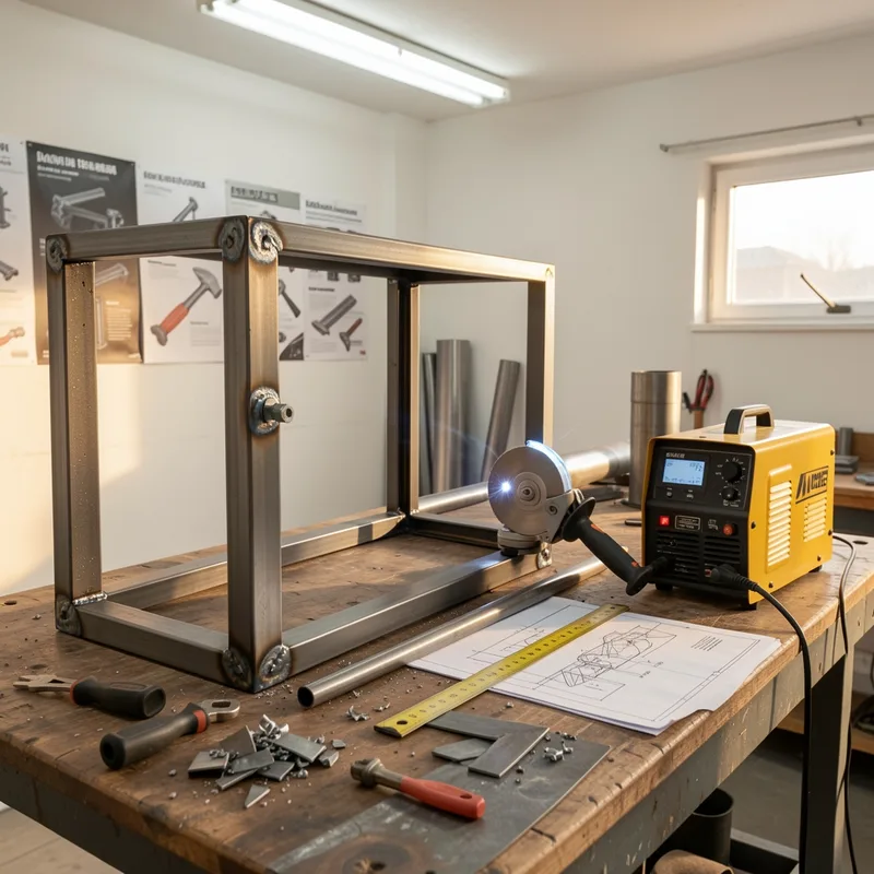 Menuiserie métallique en bricolage : guide complet pour débuter en 2026